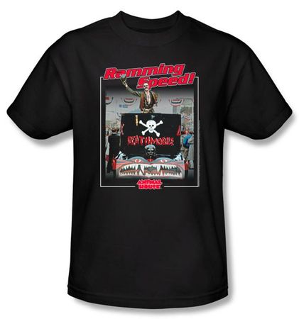 Animal House T-shirt Movie Ramming Speed Adult Black Tee Shirt