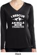 Animal Rescue Ladies Dry Wicking Long Sleeve Shirt