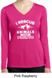 Animal Rescue Ladies Dry Wicking Long Sleeve Shirt