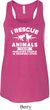Animal Rescue Ladies Flowy Racerback Tanktop