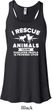 Animal Rescue Ladies Flowy Racerback Tanktop