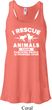 Animal Rescue Ladies Flowy Racerback Tanktop