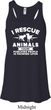Animal Rescue Ladies Flowy Racerback Tanktop