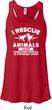 Animal Rescue Ladies Flowy Racerback Tanktop