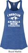 Animal Rescue Ladies Flowy Racerback Tanktop