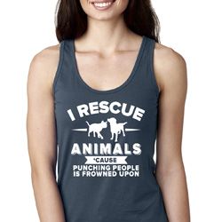 Animal Rescue Ladies Ideal Tank Top Animal Rescue Ladies Ideal Tank Top