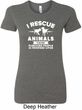 Animal Rescue Ladies Longer Length Shirt