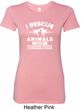 Animal Rescue Ladies Longer Length Shirt