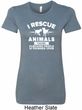 Animal Rescue Ladies Longer Length Shirt