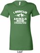 Animal Rescue Ladies Longer Length Shirt