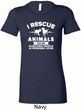 Animal Rescue Ladies Longer Length Shirt