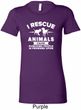 Animal Rescue Ladies Longer Length Shirt