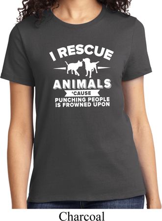 Animal Rescue Ladies Shirt
