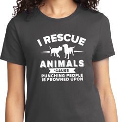 Animal Rescue Ladies Shirt Animal Rescue Ladies Shirt