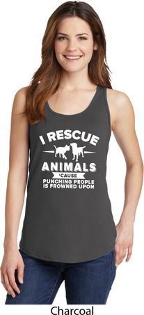Animal Rescue Ladies Tank Top