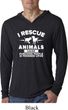 Animal Rescue Lightweight Hoodie Shirt