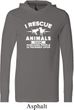 Animal Rescue Lightweight Hoodie Tee