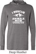 Animal Rescue Lightweight Hoodie Tee