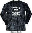 Animal Rescue Long Sleeve Tie Dye Shirt