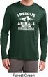 Animal Rescue Mens Dry Wicking Long Sleeve Shirt