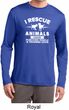 Animal Rescue Mens Dry Wicking Long Sleeve Shirt