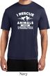 Animal Rescue Mens Moisture Wicking Shirt