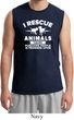 Animal Rescue Mens Muscle Shirt