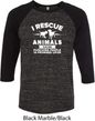 Animal Rescue Mens Raglan Shirt