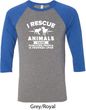 Animal Rescue Mens Raglan Shirt
