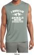 Animal Rescue Mens Sleeveless Moisture Wicking Shirt