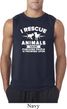 Animal Rescue Mens Sleeveless Shirt