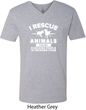 Animal Rescue Mens V-Neck Shirt