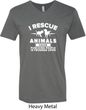 Animal Rescue Mens V-Neck Shirt