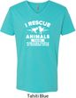 Animal Rescue Mens V-Neck Shirt