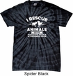 Animal Rescue Spider Tie Dye Shirt