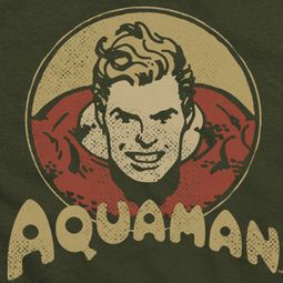 Aquaman Aqua Circle Shirts