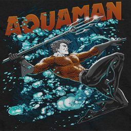 Aquaman Bubbles Shirts