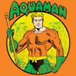 Aquaman Kids T-shirt - DC Comics Superhero Orange Youth