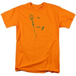 Aquaman Shirt Faceless Orange T-Shirt