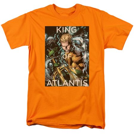 Aquaman Shirt King Of Atlantis Orange T-Shirt