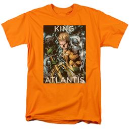 Aquaman Shirt King Of Atlantis Orange T-Shirt