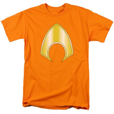Aquaman Shirt Logo Orange T-Shirt