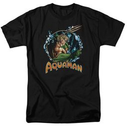 Aquaman Shirt Ruler Of The Seas Black T-Shirt