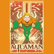 Aquaman T-shirt - DC Comics Aquaman Adult Orange Tee