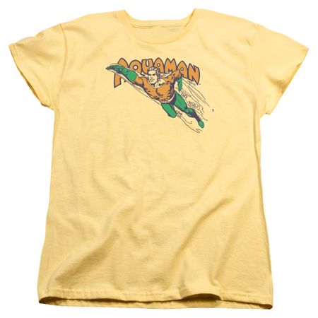 Aquaman Womens Shirt Swim Through Banana T-Shirt