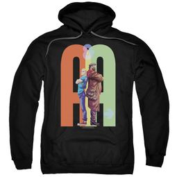 Archer & Armstrong Hoodie Back To Back Black Sweatshirt Hoody Archer & Armstrong Hoodie Back To Back Black Sweatshirt Hoody