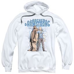 Archer & Armstrong Hoodie Stare Down White Sweatshirt Hoody