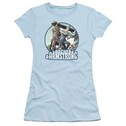 Archer & Armstrong Juniors Shirt Smack Down Light Blue T-Shirt