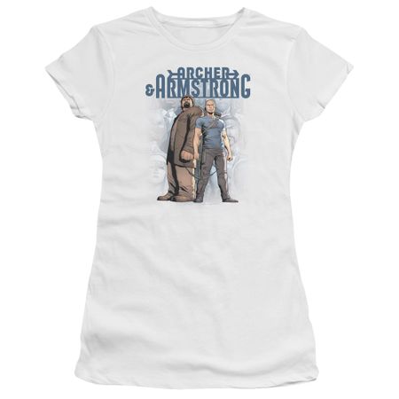 Archer & Armstrong Juniors Shirt Stare Down White T-Shirt