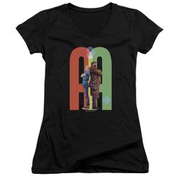 Archer & Armstrong Juniors V Neck Shirt Back To Back Black T-Shirt Archer & Armstrong Juniors V Neck Shirt Back To Back Black T-Shirt